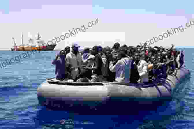 A Boat Filled With Refugees Crossing The Mediterranean Sea Migrations (LARB Libros) J L Torres