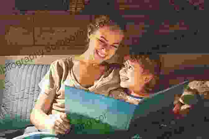 A Child Cuddled Up In Bed, Reading A Bedtime Story By Flashlight The Flying Tree: Teaching Children The Importance Of Home (Bedtime Stories 2)