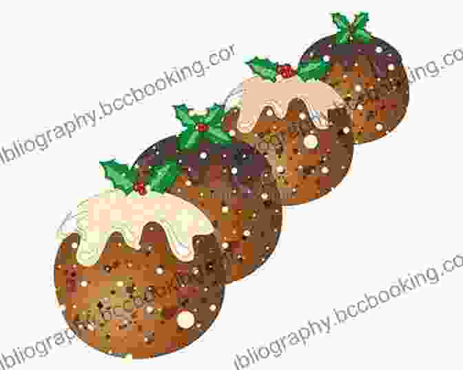 A Festive Illustration Depicting Misfit Christmas Puddings With Cheerful Expressions, Adorned With Candy Canes And Holly The Misfit Christmas Puddings Isabel De Ron