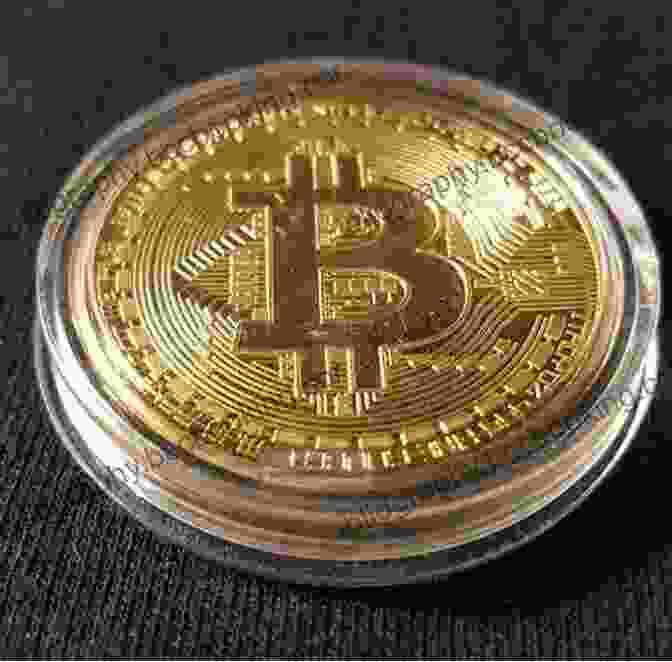 A Gold Bitcoin Coin, Representing The Value And Reliability Of Bitcoin. Gold 2 0: Opening The Vault To The Secrets Of Cryptocurrency
