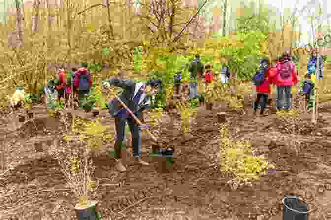 A Group Of People Planting Trees In A Community Garden Believing In Cleveland: Managing Decline In The Best Location In The Nation (Urban Life Landscape And Policy)