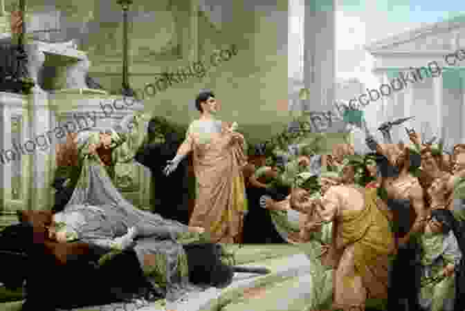 A Historical Painting Depicting Julius Caesar And Mark Antony, Two Of The Main Characters In A Banner Without Stain: An Essay From The Collection Of This Our Country