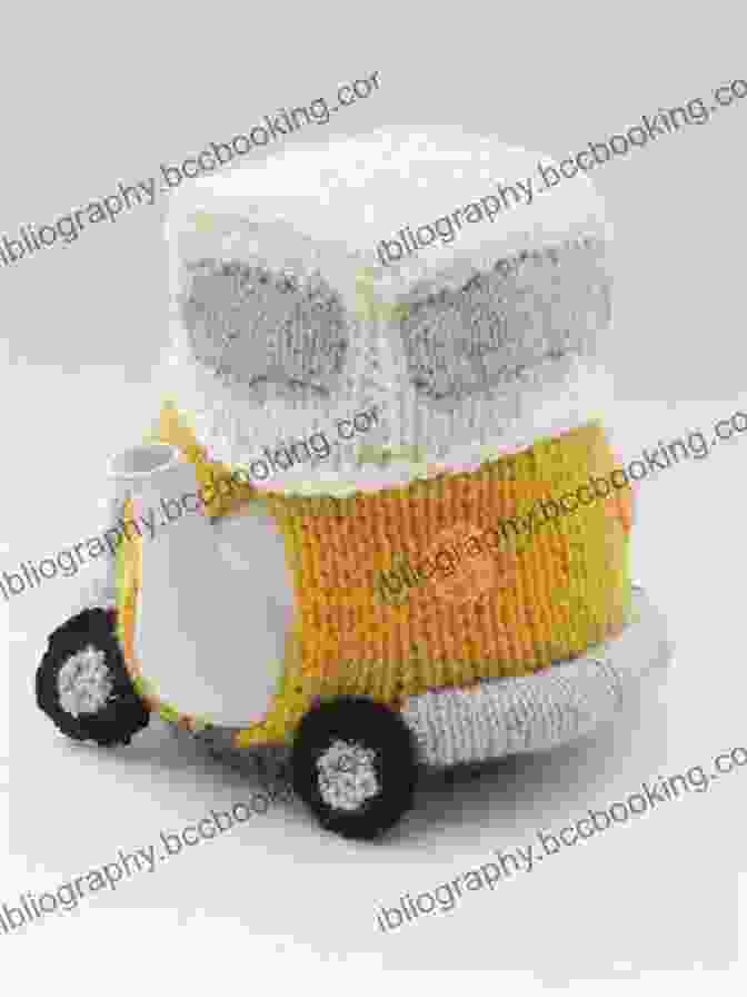 A Knitted Volkswagen Campervan Tea Cosy With Intricate Details Volkswagen Campervan Tea Cosy: Knitting Pattern