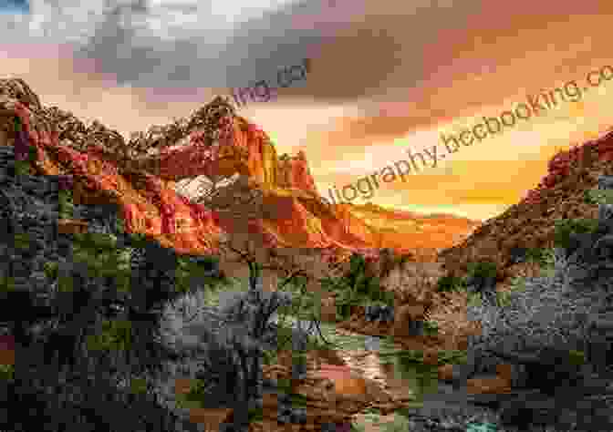 A Panoramic Sunset Photograph Of Zion National Park, Capturing The Vibrant Colors That Paint The Sky And Illuminate The Towering Cliffs. Zion: The Complete Guide: Zion National Park (Color Travel Guide)