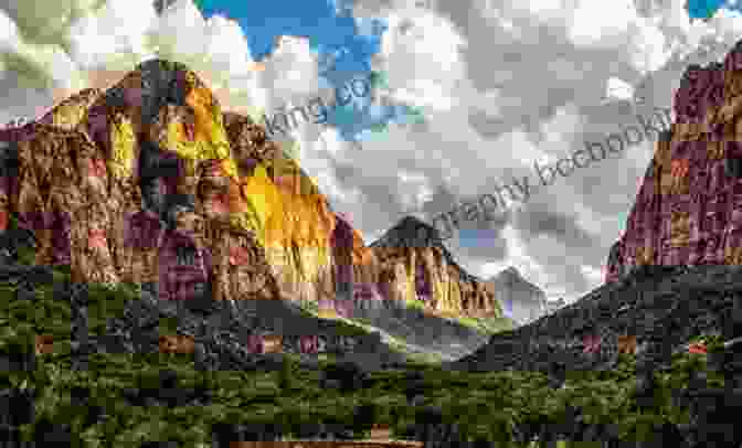 A Panoramic View Of Zion National Park, Showcasing Its Vast Expanse Of Colorful Cliffs And Verdant Valleys. Zion: The Complete Guide: Zion National Park (Color Travel Guide)