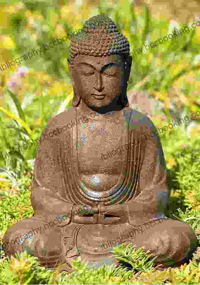 A Serene Buddha Statue Meditating In A Tranquil Garden, Symbolizing The Journey Of Self Discovery In Zen Buddhism The Heart Of Being: Moral And Ethical Teachings Of Zen Buddhism