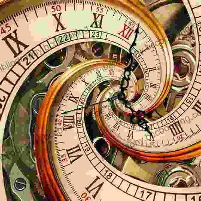 A Surreal Image Of Spiraling Time, Symbolizing The Mysteries Of Time Travel Foresight (Forgotten Space 1) M R Forbes