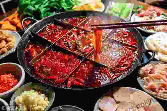 A Tantalizing Hot Pot Bubbling With Fiery Spices And Succulent Ingredients, An Iconic Dish In Sichuan Cuisine Chengdu: The City Of Gastronomy: The Ultimate Sichuan Food Guide