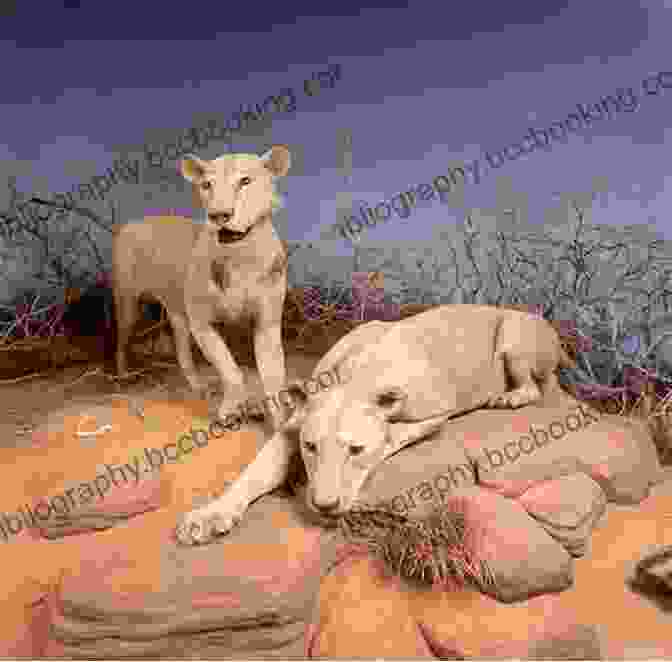 A Vintage Photograph Of The Tsavo Lions, Their Manes Flowing In The Wind. The Man Eaters Of Tsavo (Peter Capstick Library Series)