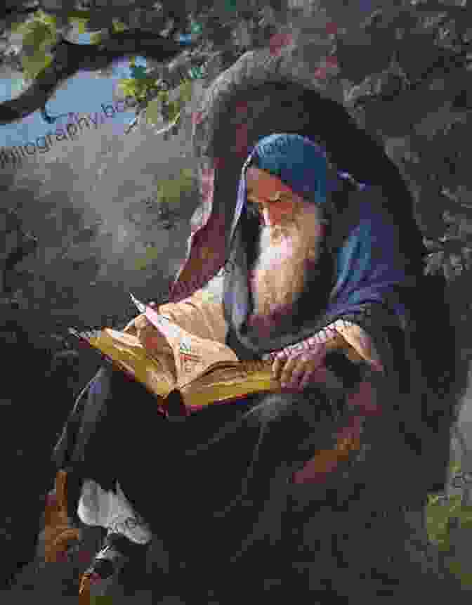 A Wise Old Wizard Reads From An Ancient Scroll. Kingdom Of Sails (World Of Magic 2)