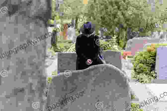 A Woman Praying At The Graveside Of A Loved One, Seeking Solace And Strength Amidst Grief The World Only Spins Forward: The Ascent Of Angels In America