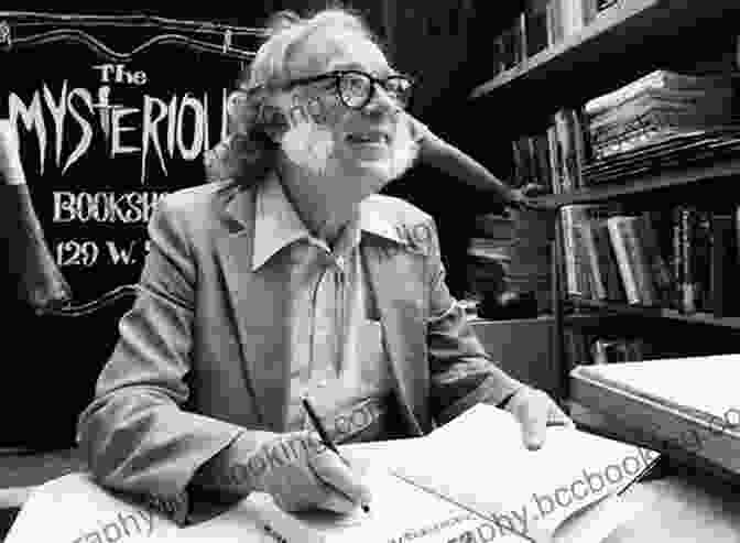 A Young Isaac Asimov Writing At His Desk Youth Isaac Asimov