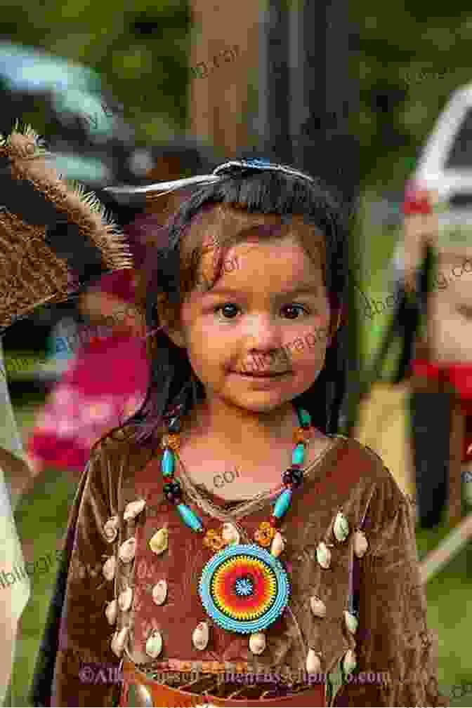 A Young Native American Child Playing In Nature The Life Of A Native American Indian Child US History Children S American History