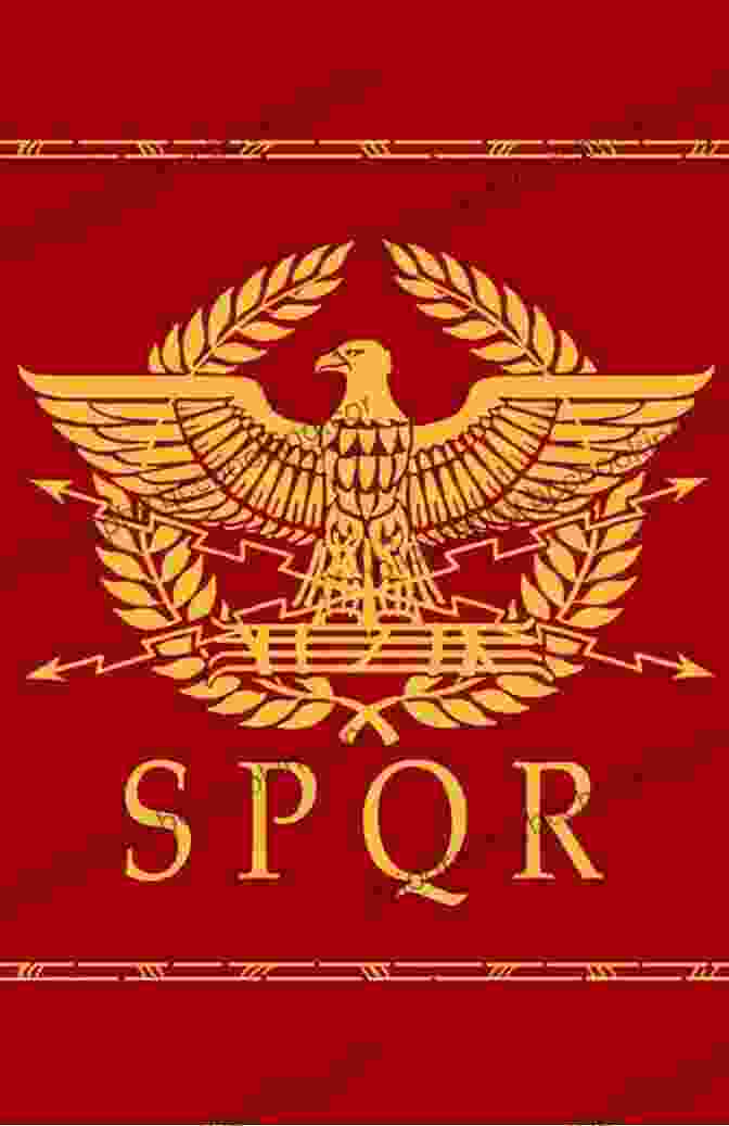 Banner Without Stain Book Cover Featuring A Roman Legionnaire Holding A Banner With An Eagle Symbol A Banner Without Stain: An Essay From The Collection Of This Our Country