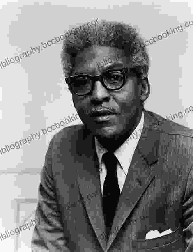 Bayard Rustin, A Portrait Of A Man With A Serious Expression, Wearing A Suit And Tie Troublemaker For Justice: The Story Of Bayard Rustin The Man Behind The March On Washington