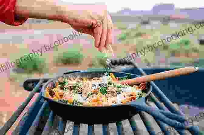 Camper Cooking A Gourmet Meal In The Backcountry The Hungry Spork Trail Recipes: Quick Gourmet Meals For The Backcountry