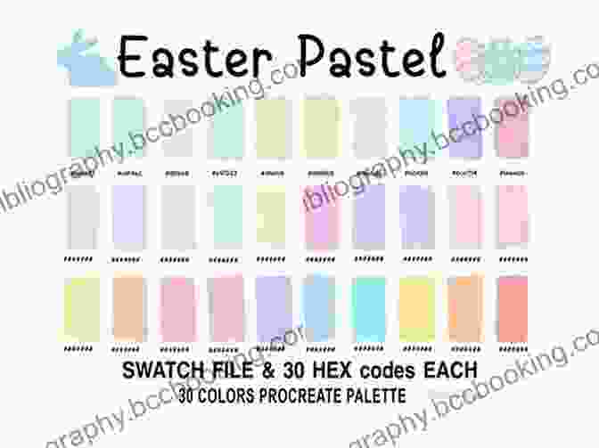 Close Up Of The Pastel Colored Pages Inside The Easter Egglastic Sketchbook Dixon Easter Egglastic Sketchbook J S Dixon