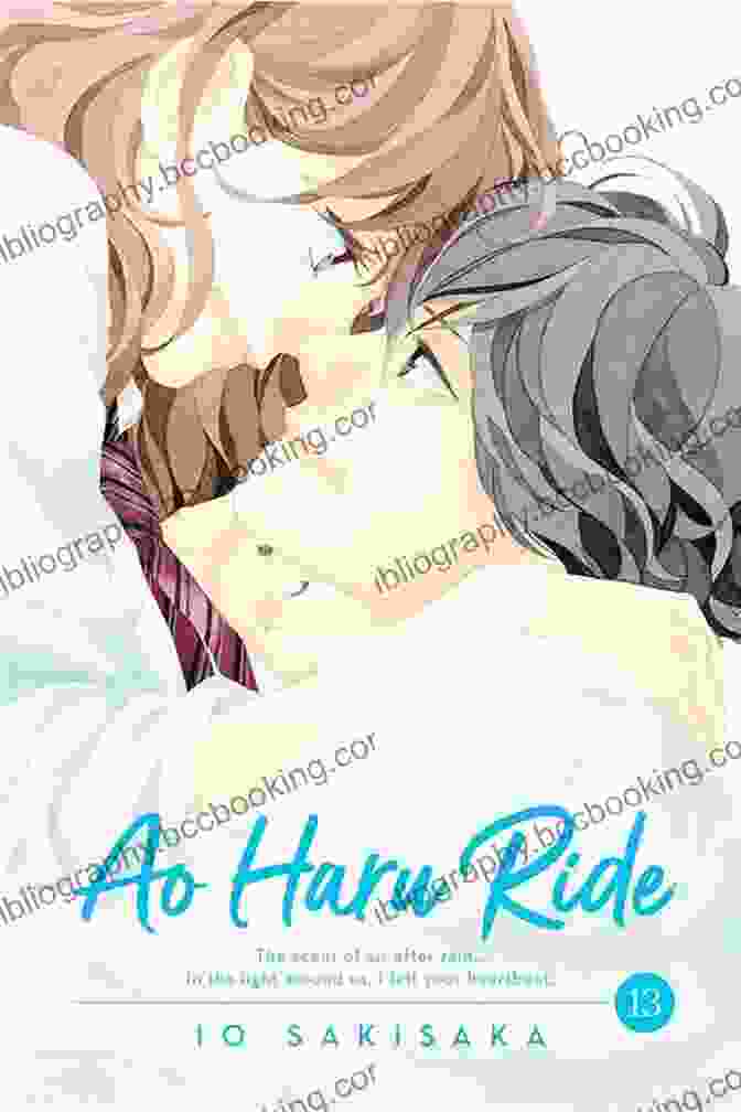 Cover Of Ao Haru Ride Vol 12 Featuring Futaba And Kou Embracing Under A Cherry Blossom Tree Ao Haru Ride Vol 12 Io Sakisaka