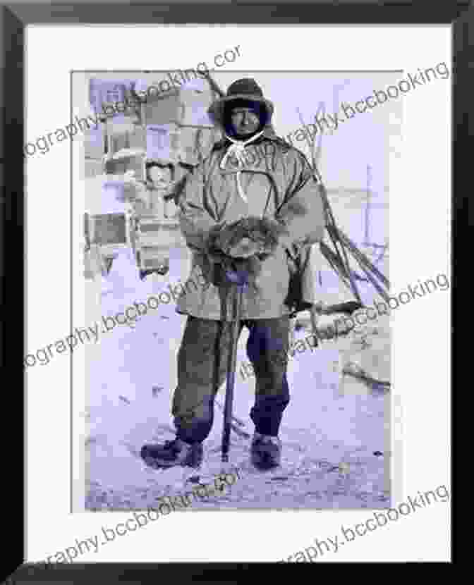 Edgar Evans Posing In His Winter Clothing During The Terra Nova Expedition Captain Scott S Invaluable: Edgar Evans