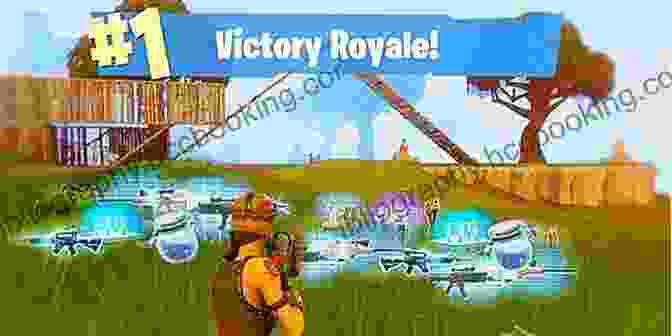 Fortnite Player Celebrating A Victory Royale Expert Sniper Strategies For Fortniters: An Unofficial Guide To Battle Royale (Master Combat)
