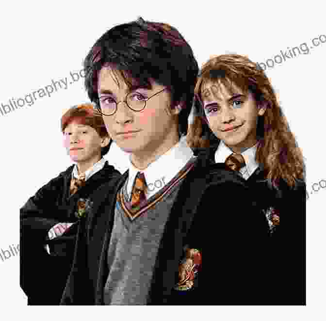 Harry Potter, Ron Weasley, And Hermione Granger Harry Potter And The Sorcerer S Stone