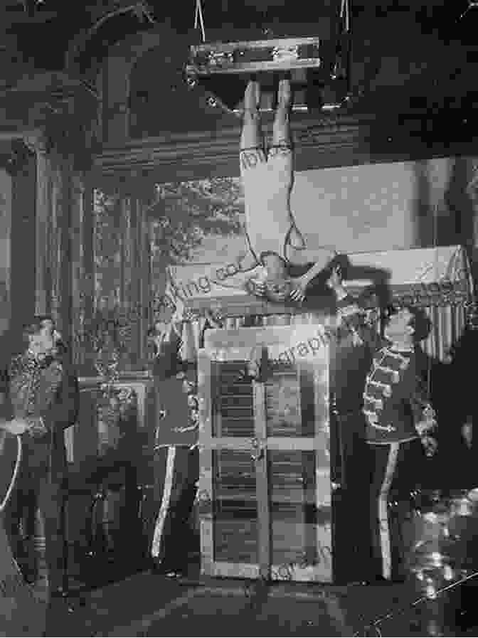 Houdini Cannell Performing His Signature Houdini Water Torture Cell Escape The Secrets Of Houdini J C Cannell