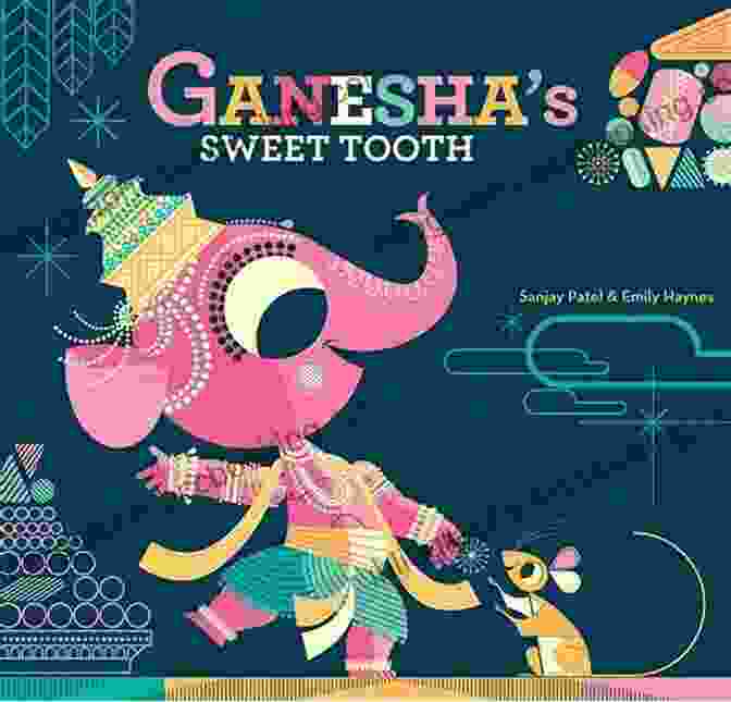Illustration From The Book 'Ganesha's Sweet Tooth' Depicting Children Reading The Book. Ganesha S Sweet Tooth Sanjay Patel