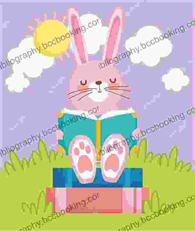 Illustration Of An Easter Bunny Reading To Children Easter Bunny Humor Heals Us