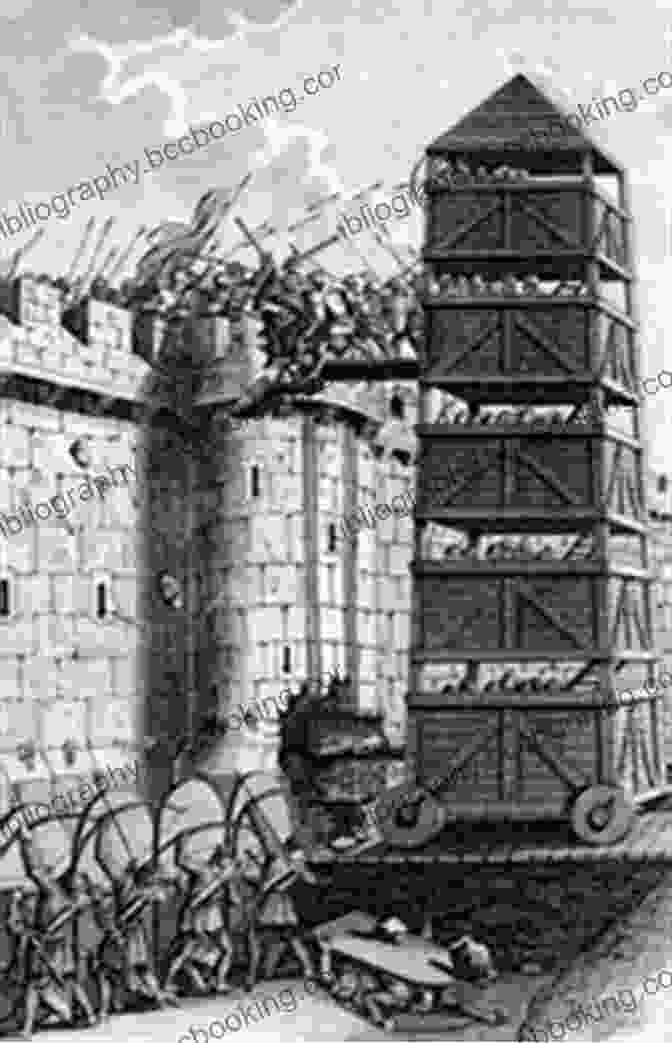 Impregnated Siege Tower Being Used To Scale City Walls Soldiers And Ghosts: A History Of Battle In Classical Antiquity