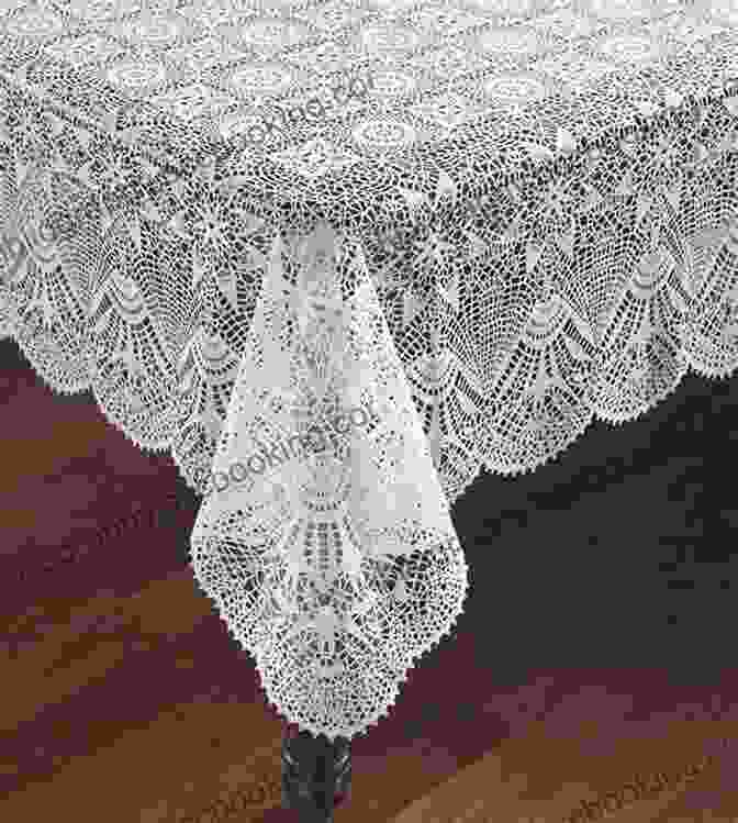 Intricate Lace Tablecloth With Delicate Patterns And A Vintage Look Bistro At Holiday Bay: Opera And Old Lace
