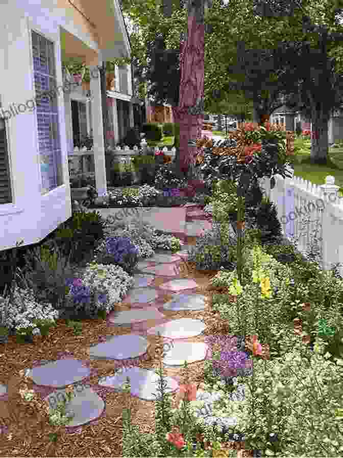 Landscaped Front Yard With Blooming Flowers And Stone Walkway 12 Secrets Luxury Home SELLERs Know That You Can Use Today
