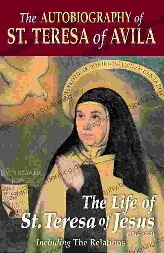 Life Advice From St Teresa Of Avila Book Cover With A Serene Image Of Saint Teresa Life On The Rock: Life Advice From St Teresa Of Avila