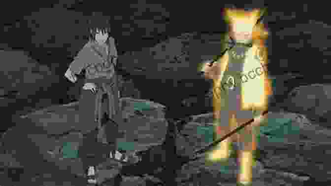 Naruto And Sasuke Standing Back To Back, Ready For Battle Naruto Vol 7: The Path You Should Tread (Naruto Graphic Novel)