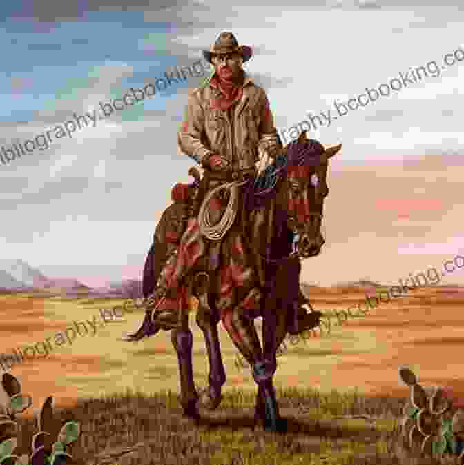 Painting Of A Cowboy On Horseback In The American West Horses In The American West: Portrayals By Twenty Four Artists (American Wests Sponsored By West Texas A M University)