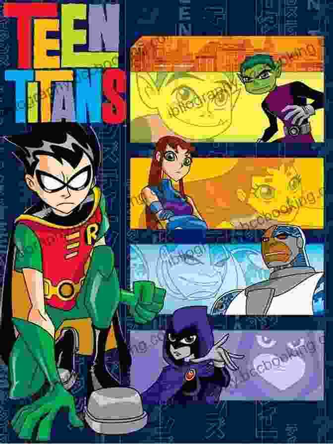 Poster For The Teen Titans Animated Series From 2003 To 2008 Teen Titans Go (2004 2008) #18 (Teen Titans Go (2003 ))