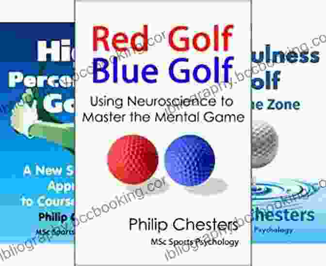 Red Golf Blue Golf Book Cover, Showcasing A Panoramic View Of A Golf Course Red Golf Blue Golf: Using Neuroscience To Master The Mental Game