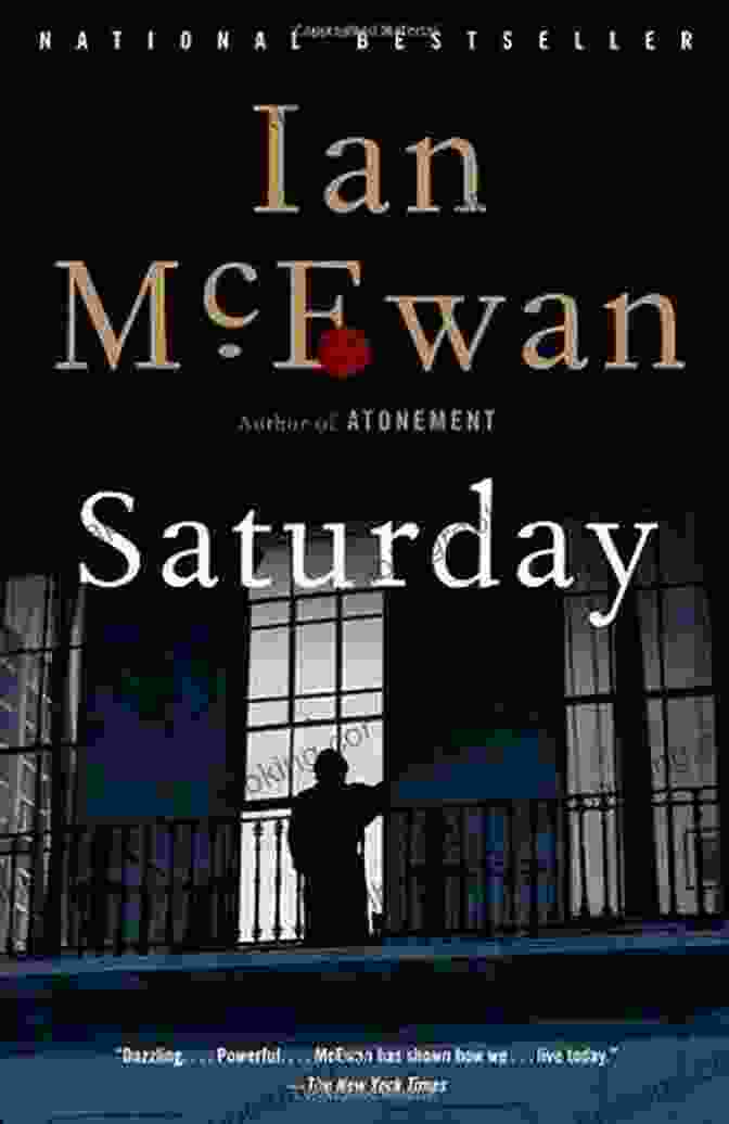Saturday By Ian McEwan Book Cover Saturday Ian McEwan