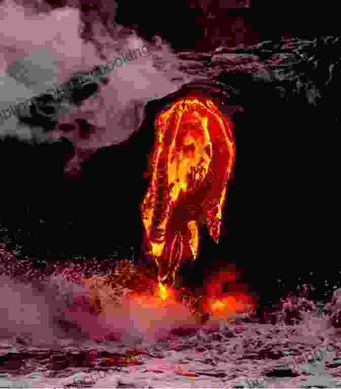 The Goddess Pele Erupting From Kilauea Volcano The Legends And Myths Of Hawaii