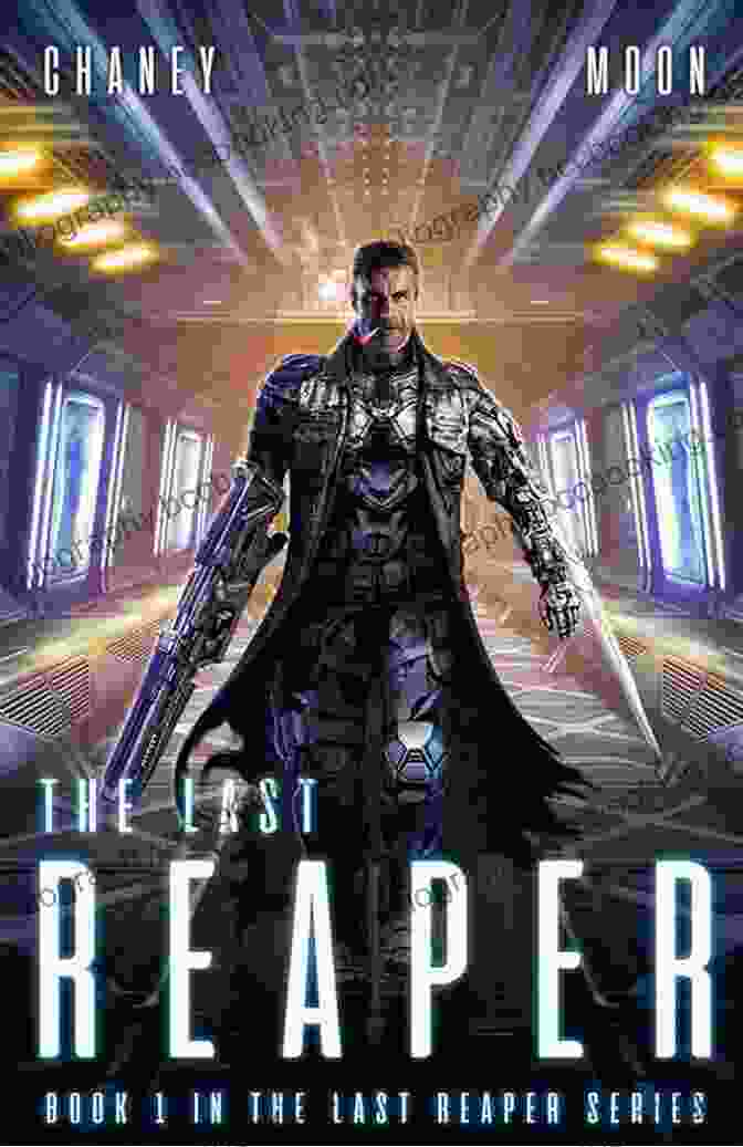 The Last Reaper 10 Book Cover Featuring Captain Jake Bronson In His Iconic Reaper Armor, Standing Amidst A Raging Battle In Space Bastion Of The Reaper: A Military Scifi Epic (The Last Reaper 10)