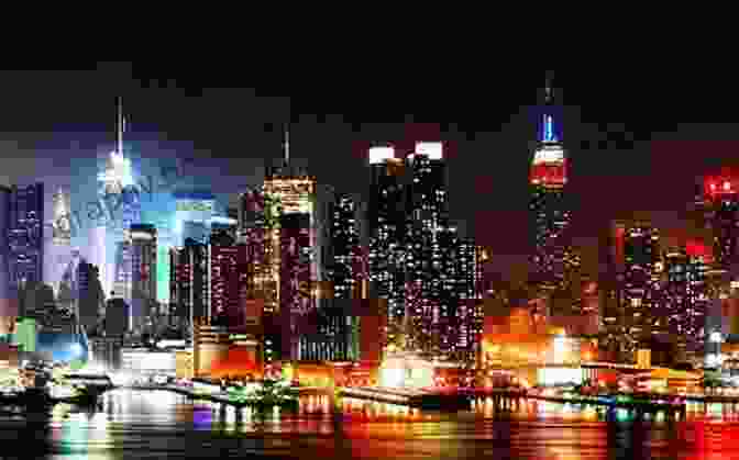 The New York City Skyline At Night Leverage In Death: An Eve Dallas Novel