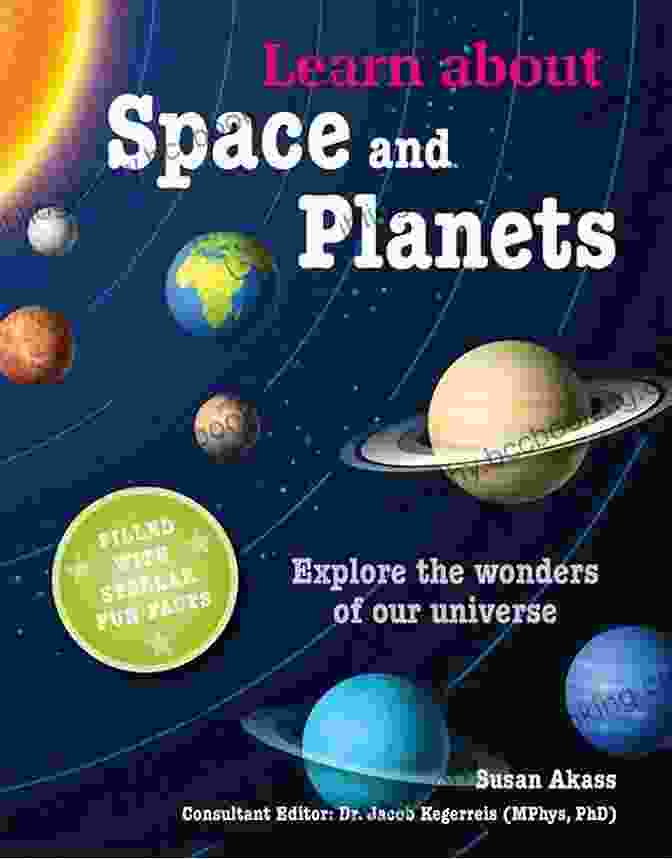 The Secrets Of Earth Planets Book Cover, Showcasing A Vibrant And Intricate Illustration Of The Solar System. The Secrets Of Earth (Planets)