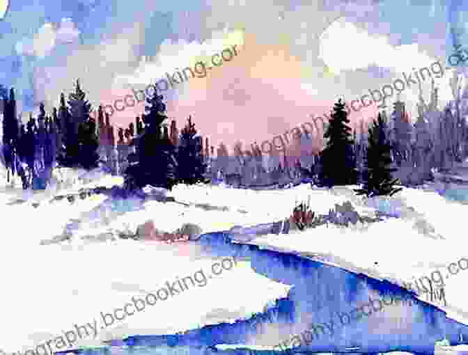 Watercolour Snow Scene: Colour Theory Painting Watercolour Snow Scenes The Easy Way
