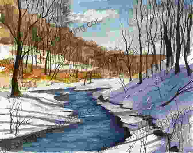 Watercolour Snow Scene: Winter Landscape Painting Watercolour Snow Scenes The Easy Way