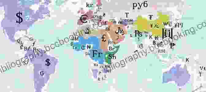 World Map With Currency Symbols Survey Of Economics Irvin B Tucker