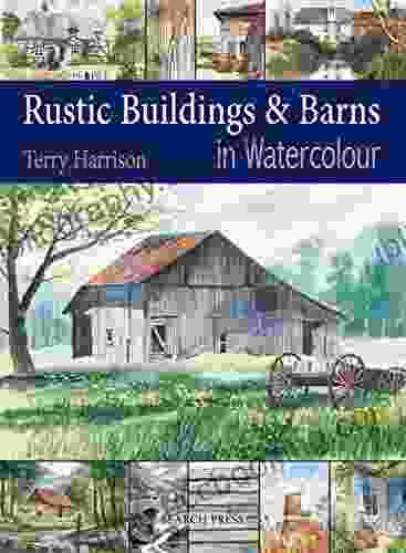 Rustic Buildings And Barns In Watercolour