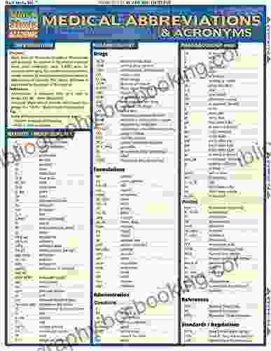 Medical Abbreviations Acronyms (Quick Study Academic)