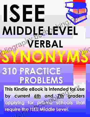 ISEE Middle Level Verbal Synonyms 310 Practice Problems